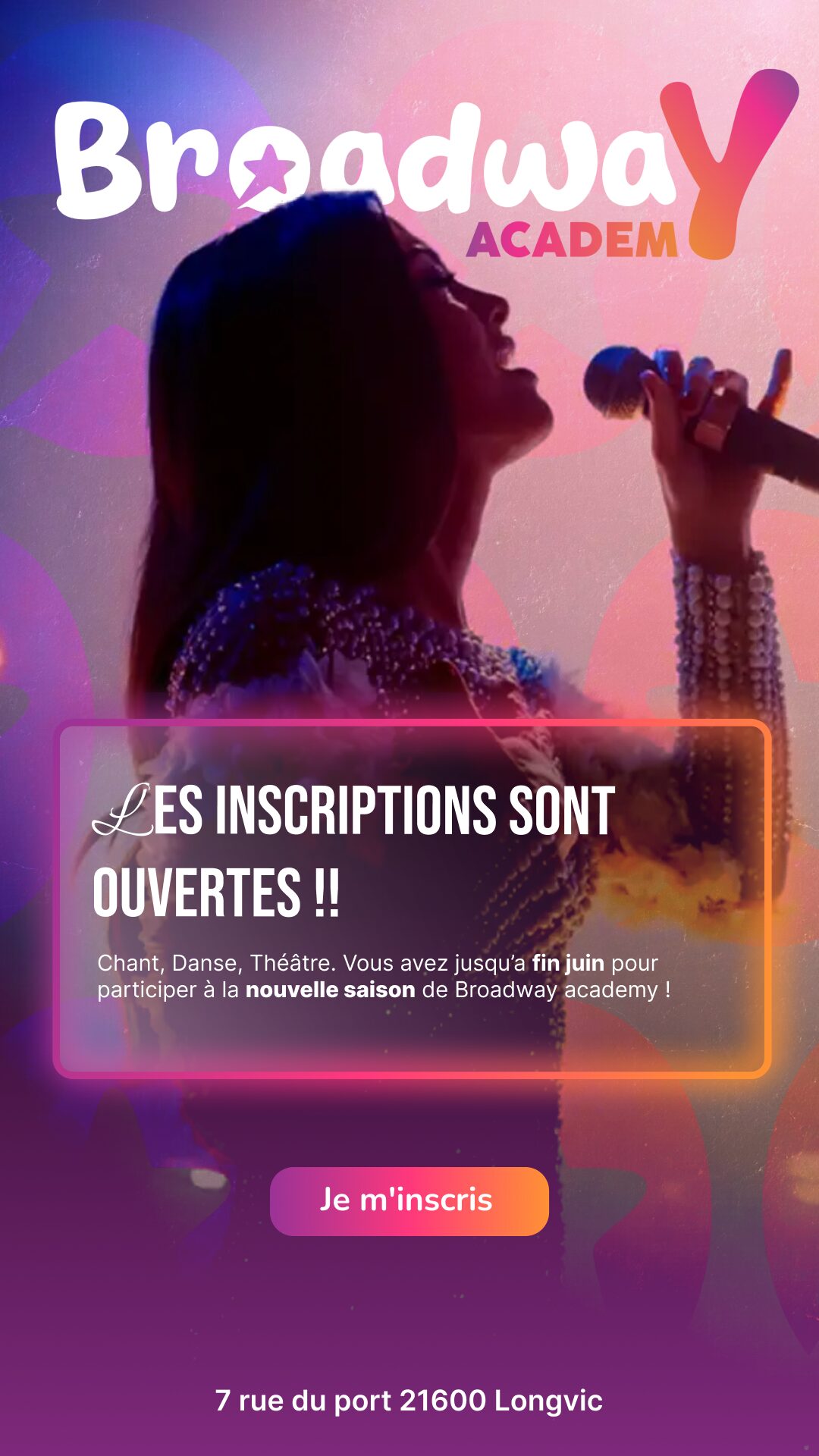 affiche format Instagram
