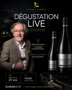 Degustation live laurent ponsot